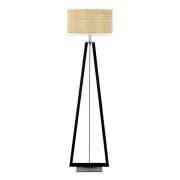 HerzBlut Bi Bob vloerlamp, essen eik houtskool Sander