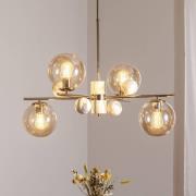 Kroonluchter Toppo, goud, 4-lamps