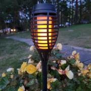 LED grondspies lamp FANILO, zwart, 45 cm, set van 5 IP44
