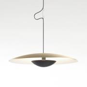 MARSET Ginger LED hanglamp, Triac Ø42cm messing/wit