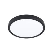 EGLO connect Smart LED opbouwlamp Fueva 6-Z, zwart, Ø27cm