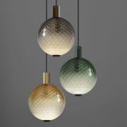 OLEV LED-pendel BEAM STICK NUANCE BALLOTON amber Ø 35 cm 927