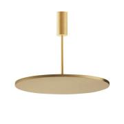 OLEV LED plafondlamp FLUENTIS, goud, Ø 54 cm, metaal 2.700 K