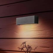 Wandlamp Straight XS, breedte 26 cm, zwart
