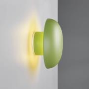 LED wandlamp Davey, groen, dimbaar, Ø 15,5 cm