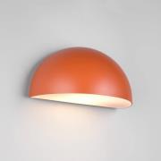 Buitenwandlamp Maas, abrikoos, gegoten aluminium, E27