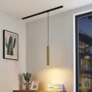 Hanglamp Lindby Linaro, 40 cm, goud, 1-fase, GU10