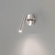 Wandlamp Sopel, zilver, 1-lamp, staal, G9, hoogte 15 cm