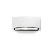 Ideal Lux buitenwandlamp Andromeda, wit, breedte 22 cm, aluminium