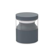 Ideal Lux LED sokkellamp Boeing, antraciet, hoogte 15 cm