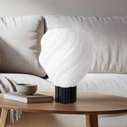 Lindby tafellamp Nuvia, hoogte 39,1 cm, wit, 3D-print