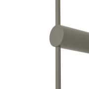 LED wandlamp SABER, olijfgroen, hoogte 120 cm, metaal 4.000 K