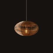 Hanglamp RATTAN, Ø 40 cm, naturelbruin, rotan, E27