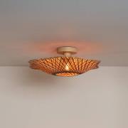 GOOD & MOJO plafondlamp Madura, Ø 44 cm, bruin, bamboe E27