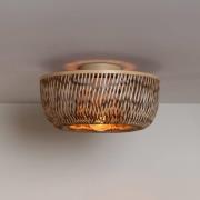 GOOD & MOJO plafondlamp Barbados, bruin, Ø 35 cm, bamboe E27