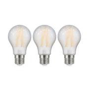 LED lamp mat E27 A60 2,2W 2700K 470lm 3st