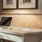 Lindby tafellamp Jyla, wit, 2700K, GX53, ijzer