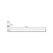 OSRAM LED-lichtbalk SWITCH BATTEN, 57 cm, 4.000 K, wit