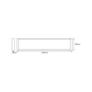 OSRAM LED plafondlamp OFFICE LINE, wit, 122 cm, metaal