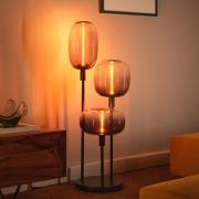 OSRAM vloerlamp DECOR STICK, donkergrijs, hoogte 78 cm, 3 x E27