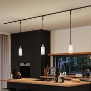 Paulmann URail-lampenkap Raja 2Easy, opaal, Ø 10 cm