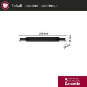 Paulmann URail railadapter Zigbee dimbaar/schakelaar chroom mat