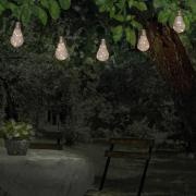 LED solar-lichtketting gloeilamp, 10-lamps.