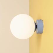 Wandlamp Joel, blauw/wit, 1-lamp