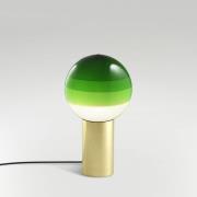 MARSET tafellamp Dipping Light S, groen/messing