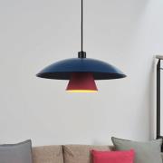 OSRAM hanglamp Decor Flying Mushroom blauw/roze, staal, E27