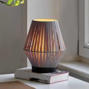 OSRAM tafellamp Decor Stripes, grijs, textiel, E14