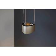 LOOM DESIGN LED hanglamp Air, grijs, aluminium, 13 cm