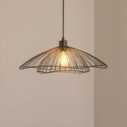 Hanglamp Tel, zwart, metaal, Ø 50 cm, metaal