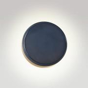 MARSET LED wandlamp Caramel, blauw, Ø 28 cm, TRIAC, glas