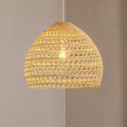 Hanglamp BOHO, Ø 60 cm, naturelbruin, rotan, E27