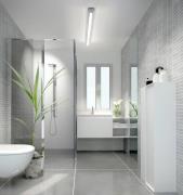 Helestra LED spiegellamp LOOM 2, lengte 120 cm, IP44, CCT