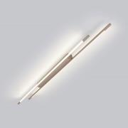 Helestra LED plafondlamp LEDA, bruin, lengte 150 cm, dimbaar