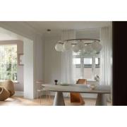 Nuura wandlamp Liila 1, Ø 14 cm, IP44, goud/opaal