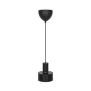 Hanglamp Matis, zwart, Ø 13 cm, metaal
