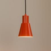 Hanglamp Konikkem, oranje, metaal, Ø 14 cm, E27