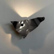 Knikerboker LED wandlamp Zona d'ombra, grijs, 79 cm