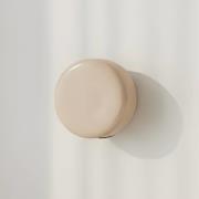 Wandlamp BonBon, beige, Ø 16 cm, glas