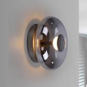 SCHÖNER WOHNEN LED plafondlamp Posh, rookglas, 3.000 K