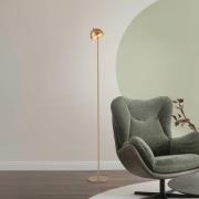 Schöner Wohnen LED vloerlamp op batterijen Bellies, goudkleurig, IP54