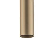 Hanglamp Sopel 1, kegelvormig, goud mat