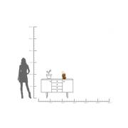 KARE tafellamp Animal Sloth, goudkleurig, 30 cm hoog, E14