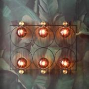 KARE wandlamp Balance Circle, stekker, 122 cm, E27