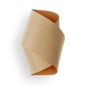 LZF wandlamp Orbit, beukenkleur, breedte 19 cm, hout