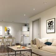 Paulmann LED inbouwlamp, wit, Ø 8 cm, 4,8 W, set van 20 stuks