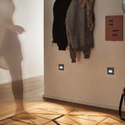 Paulmann LED-sensor wand inbouwlamp Edge Quadro zwart 8 cm